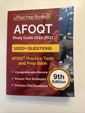 Afoqt study guide for sale  Andover