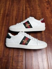 Tênis Gucci Ace Web Bordado Abelha Branco Baixo - Tamanho 36G 6 EUA C - ENVIO O MAIS RÁPIDO POSSÍVEL comprar usado  Enviando para Brazil