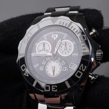 Usado, Swiss Legend PESADO relógio cronógrafo suíço de tungstênio t8010 safira 100M 45mm comprar usado Usado, Swiss Legend PESADO relógio cronógrafo suíço de tungstênio t8010 safira 100M 45mm comprar usado  Enviando para Brazil