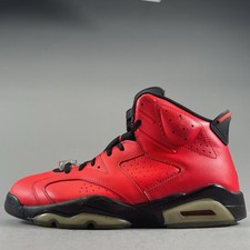 Tênis de basquete Air Jordan 6 retrô infravermelho 23 TORO masculino tamanho 12 vermelho preto, usado comprar usado  Enviando para Brazil