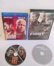 Hard Kill On Blu-ray, 2020 & First Kill On DVD Bruce Willis Action 2 Movies  comprar usado  Enviando para Brazil