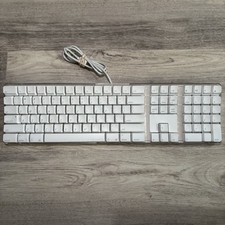 Apple Mac A1048 teclado branco com fio tamanho completo inglês com 2 portas USB hub comprar usado Apple Mac A1048 teclado branco com fio tamanho completo inglês com 2 portas USB hub comprar usado  Enviando para Brazil