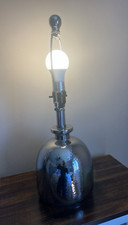 Silver glass base for sale  Farmington
