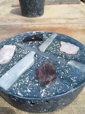Poderoso Blu Sky Orgone Towerbuster Tablet - Orgone Energy Art - Anti EMF / Chem, usado comprar usado  Enviando para Brazil