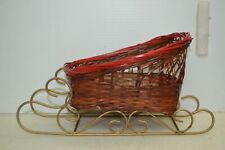 Santa sleigh basket for sale  Azalea