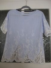 Kurzarm baumwoll bluse gebraucht kaufen  Haar