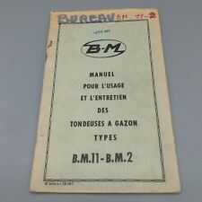 Manuel usage entretien d'occasion  Plouaret