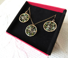 Pia necklace earring for sale  ROYSTON