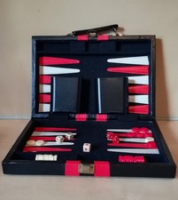 Vintage backgammon set for sale Vintage backgammon set for sale  LEDBURY