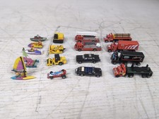 Lote misto de 17 micro máquinas vintage - Semis/caminhões de bombeiros/construção/barcos comprar usado  Enviando para Brazil