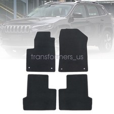 Tapetes de assoalho dianteiros e traseiros preto para Jeep Cherokee 2014 2015 2016-2023 novo, usado comprar usado  Enviando para Brazil