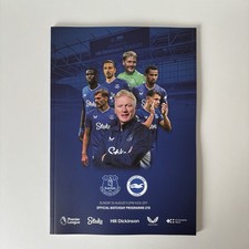 Everton brighton programme for sale Everton brighton programme for sale  STOCKPORT