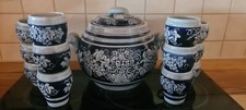 Bowle set blau gebraucht kaufen  Dietramszell