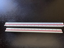 Triangular scale ruler for sale  READING
