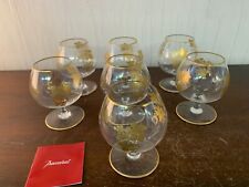 Verres cognac gravé d'occasion  Baccarat