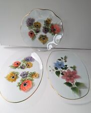 Vintage glass plates for sale  TURRIFF