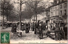 Orleans marche puces d'occasion  France