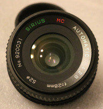Sirius 28mm f2.8 for sale  OSWESTRY
