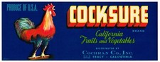 Genuine crate label for sale  Yucca Valley