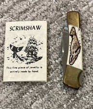 Handmade scrimshaw pocket for sale  New York