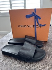 Louis Vuitton Slide Waterfront Mule tamanho 9.5 borracha LV monograma impermeável comprar usado  Enviando para Brazil