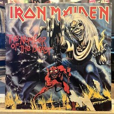 [ROCK]~VG+ LP~IRON MAIDEN~The Number OF The Beast~{1986~EMI~Issue]~UK Import~ comprar usado  Enviando para Brazil
