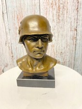 Bronzefigur soldaten büste gebraucht kaufen  Markt Schwaben