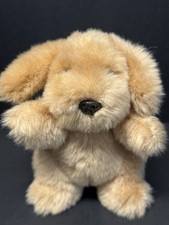 Vintage Gund Mutsy Puppy Dog 6" Pluszowy Mini Golden Lab Wypchany plusz 1985, 91 Zabawka na sprzedaż  Wysyłka do Poland