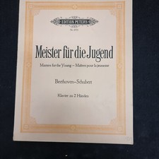 Klavier beethoven schubert gebraucht kaufen  Jena