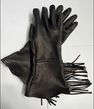 Black deerskin leather for sale  Gloversville