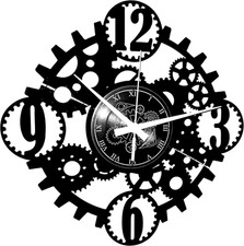 Orologio parete steampunk usato  Roma