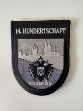 Polizeiabzeichen patch polizei gebraucht kaufen  Hamburg