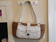 Rattan wicker white for sale  Conroe