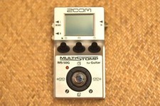 Pedal de efeitos múltiplos de guitarra Zoom MS-50G, usado, totalmente funcional comprar usado  Enviando para Brazil