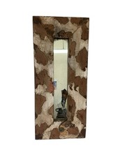 Rustic wooden mirror for sale  LONDON