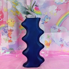Blue wavy ceramic for sale  Austin