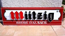 Enseigne mutzig bière d'occasion  Peyruis