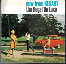 Reliant regal luxe for sale  UK
