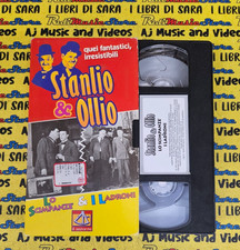Vhs cartonata stanlio usato  Vigarano Mainarda