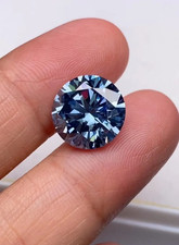 Lotes de 5 peças de pedra preciosa AAA+ 6x6MM corte redondo diamante azul solto grau D VVS1 comprar usado Lotes de 5 peças de pedra preciosa AAA+ 6x6MM corte redondo diamante azul solto grau D VVS1 comprar usado  Enviando para Brazil