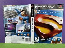 SUPERMAN RETURNS- PS2- (SOLO CARÁTULA) EDICIÓN ESPAÑOLA comprar usado  Enviando para Brazil