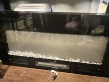 Electric fireplace recessed for sale  Dayton