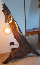 Spettacolare lampada legno usato  Monteroni di Lecce