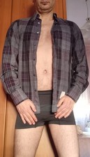 Camicia quadri uomo usato  Gaeta