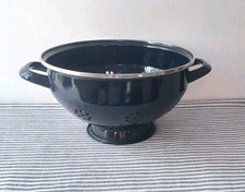 Large enamel colander for sale  COULSDON