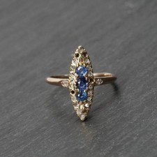 Ring rosenschliff diamant gebraucht kaufen  München