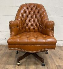 Vintage tufted leather for sale  Kansas City