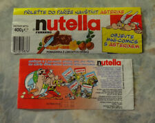 Etikett nutella asterix gebraucht kaufen  Bad Salzuflen