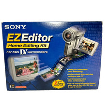 Kit de edição de vídeo residencial Sony EZ Editor para filmadoras Mini DV Windows 98 ME 2000 comprar usado  Enviando para Brazil