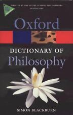 The Oxford Dictionary of Philosophy by Blackburn, Simon, usado comprar usado  Enviando para Brazil